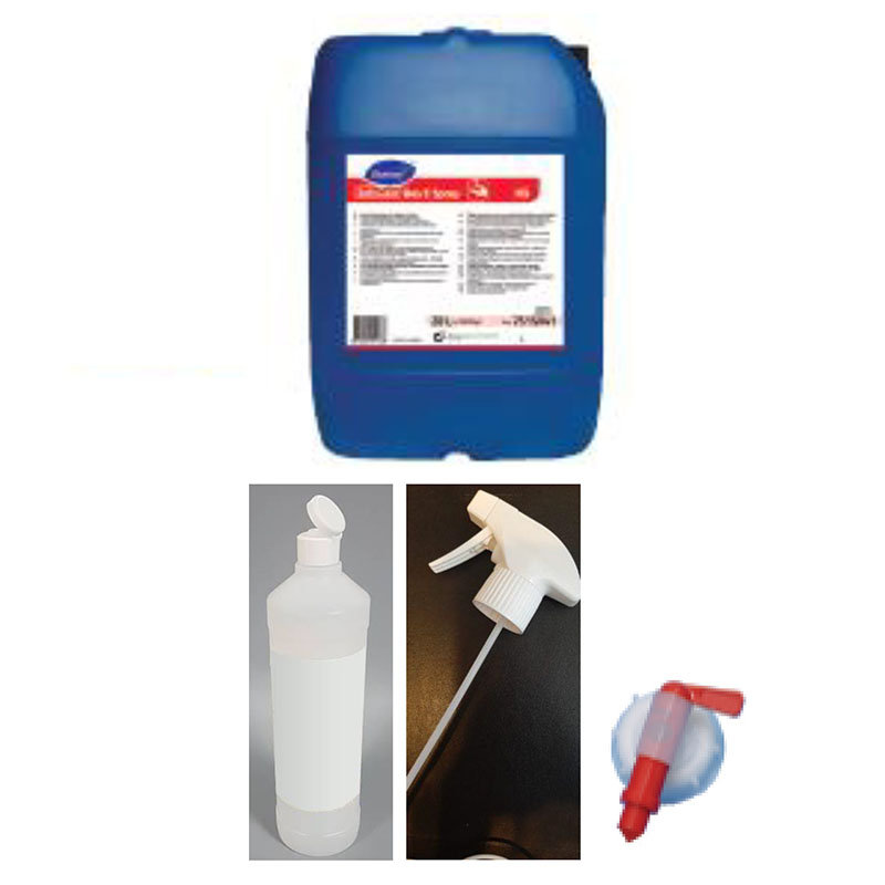 Pack : solution hydroalcoolique 20l + bidons 1l