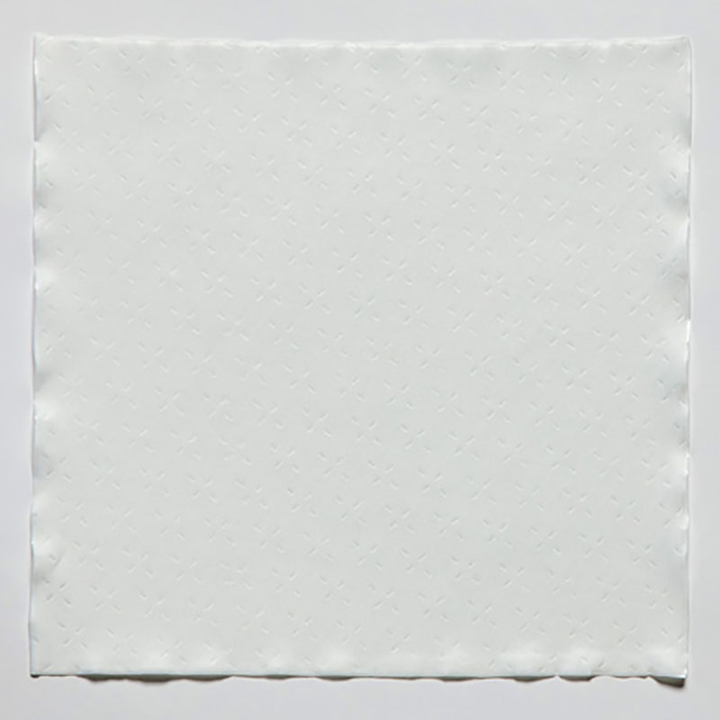 Tissu favoleso (sterigene) - 100 % polyester double pli en 23 x 23 cm.